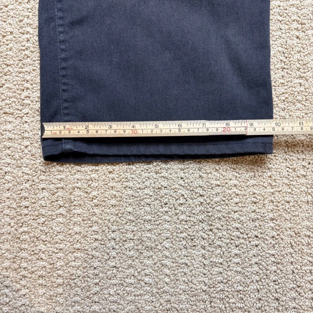 Ben Davis Vintage 40x31 Black Charcoal Pants Wide Leg Gorilla Logo Mens